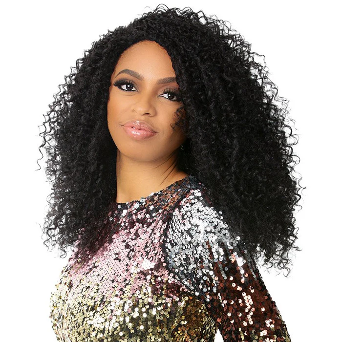 Nutique BFF Human Hair Blend Half Wig - DAVIDA - Image 3