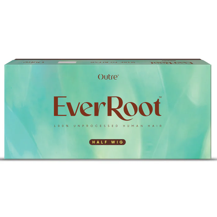 Outre EverRoot 100% Unprocessed Human Hair Half Wig - HH-YAKI STRAIGHT 18" - Image 5
