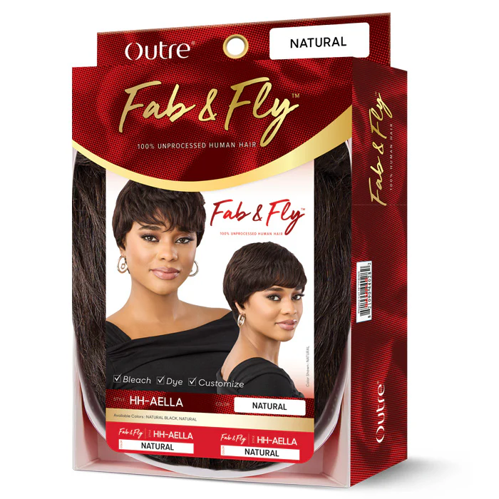 Outre Fab & Fly 100% Unprocessed Human Hair Full Wig - HH-AELLA - Image 5