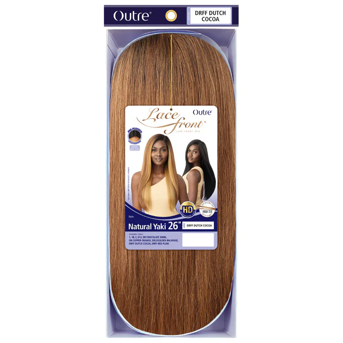 Outre HD Transparent Lace Front Wig - NATURAL YAKI 26 - Image 5