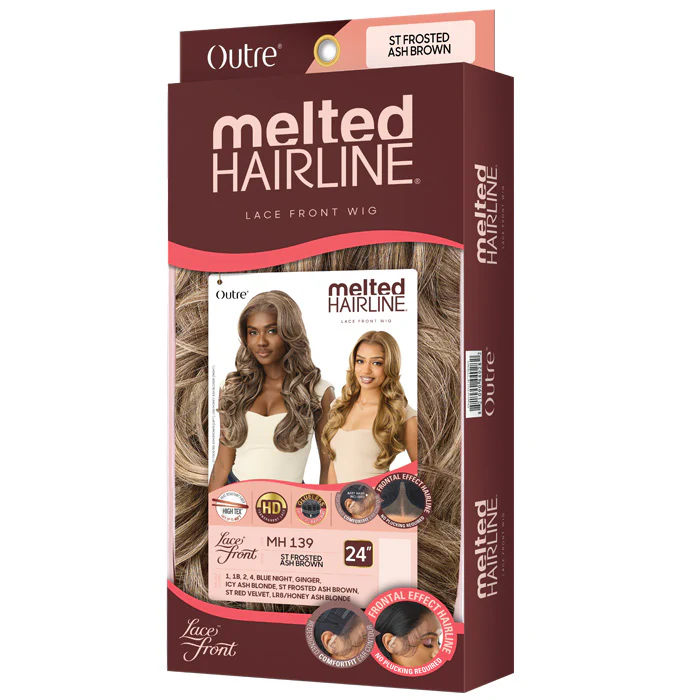 Outre Melted Hairline Glueless HD Deep Lace Part Front Wig - MH 139 - Image 4