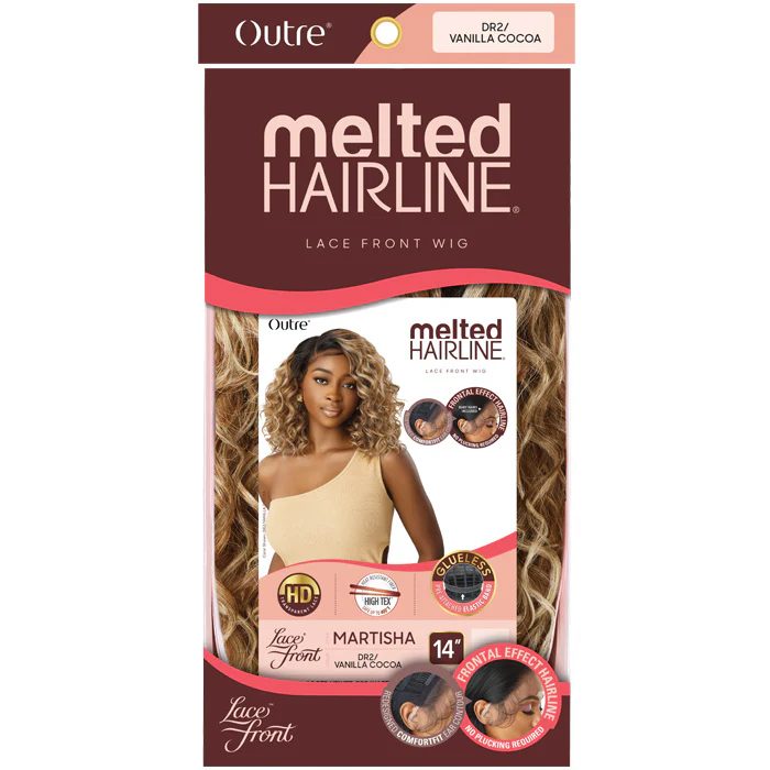 Outre Melted Hairline Glueless HD Lace Front Wig - MARTISHA - Image 5
