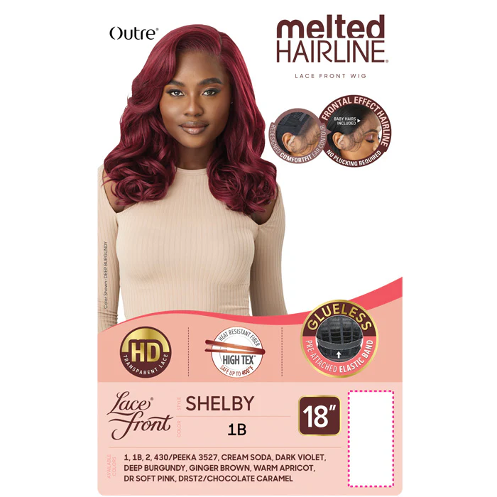 Outre Melted Hairline Glueless HD Lace Front Wig - SHELBY - Image 4