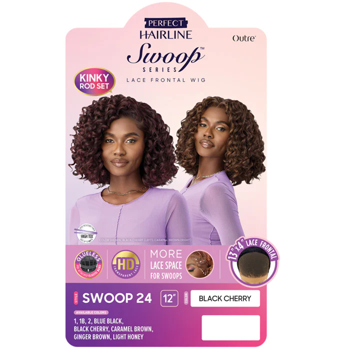Outre Perfect Hairline Swoop Glueless 13x4 HD Lace Frontal Wig - SWOOP 24 - Image 4