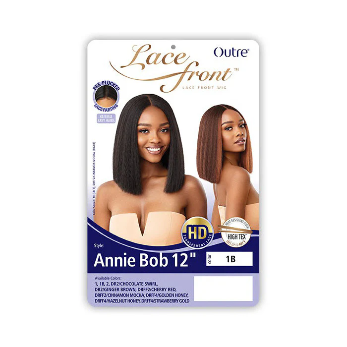Outre Pre-Plucked HD Lace Front Wig- ANNIE BOB 12" - Image 5