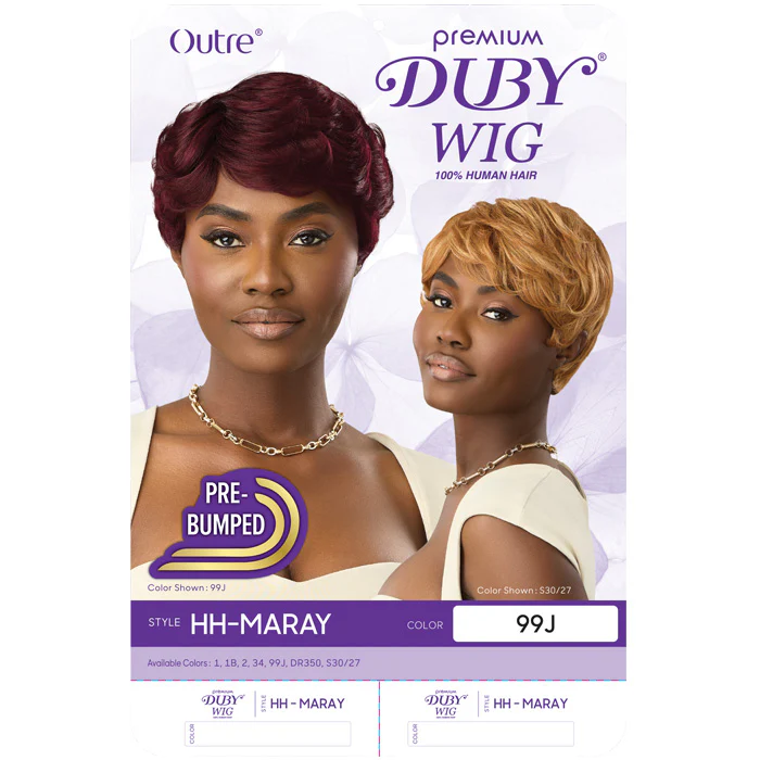 Outre Premium Duby Wig 100% Human Hair Pre-Bumped Full Wig - HH-MARAY - Image 5
