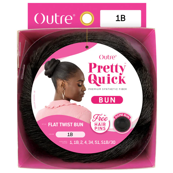 Outre Pretty Quick Bun Dome - FLAT TWIST - Image 3