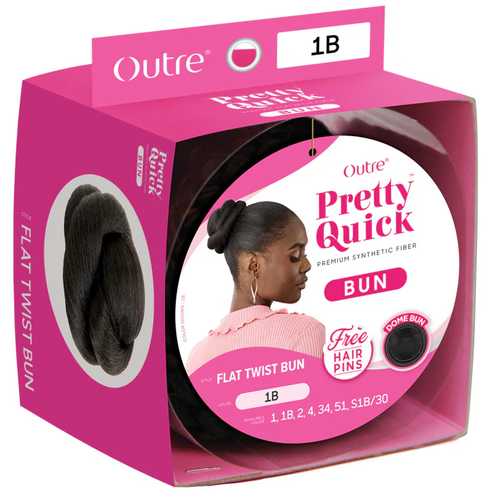 Outre Pretty Quick Bun Dome - FLAT TWIST - Image 4