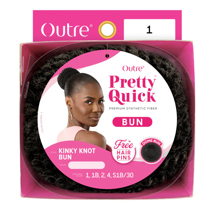 Outre Pretty Quick Bun Dome - KINKY KNOT - Image 4