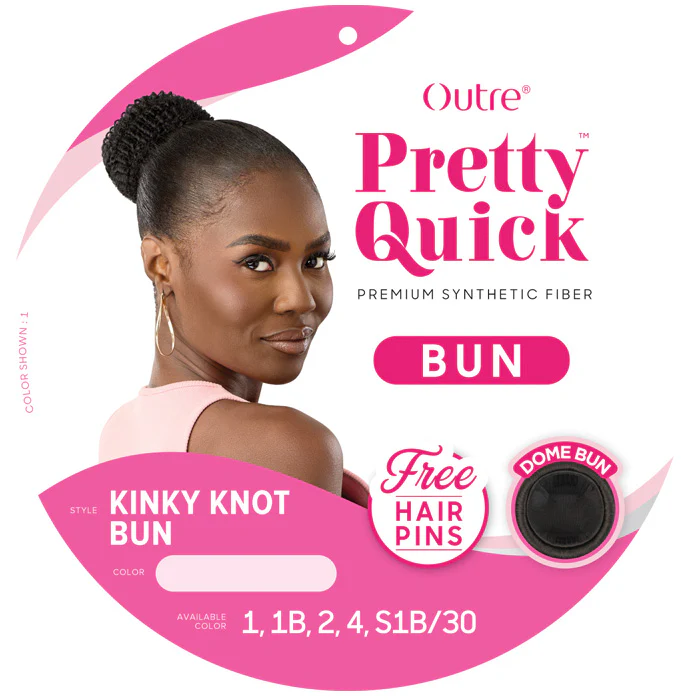 Outre Pretty Quick Bun Dome - KINKY KNOT - Image 5