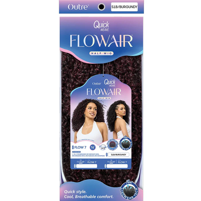 Outre Quick Weave Flow Air Half Wig - FLOW 7 - Image 5