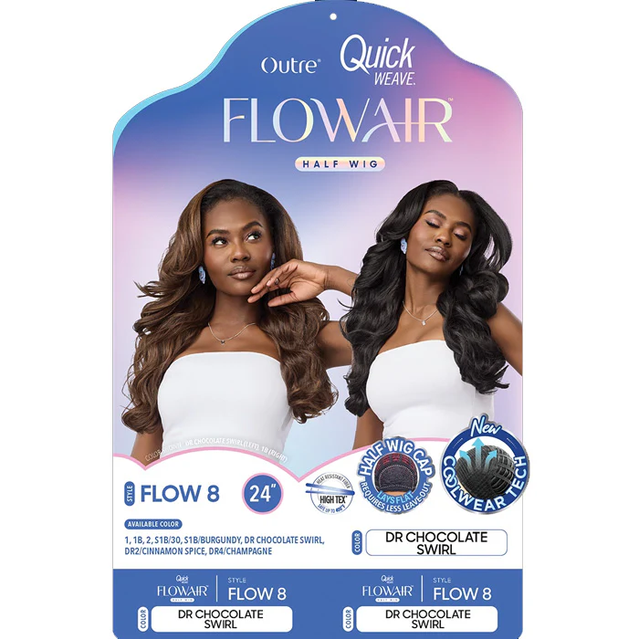 Outre Quick Weave Flow Air Half Wig - FLOW 8 - Image 5