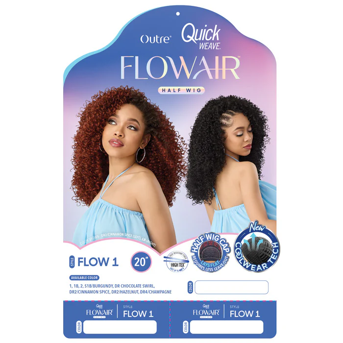 Outre Quick Weave Flowair Half Wig - FLOW 1 - Image 5