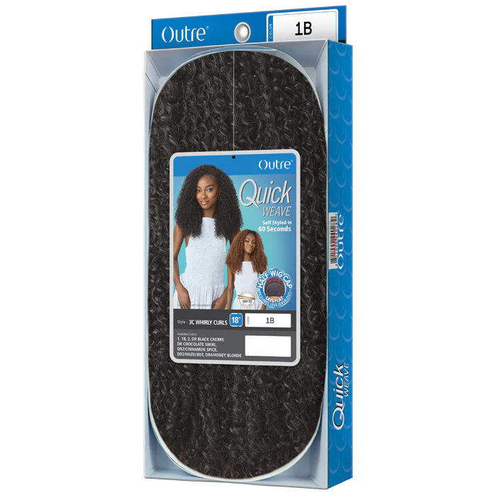 Outre Quick Weave Half Wig - 3C WHIRLY CURLS - Image 4