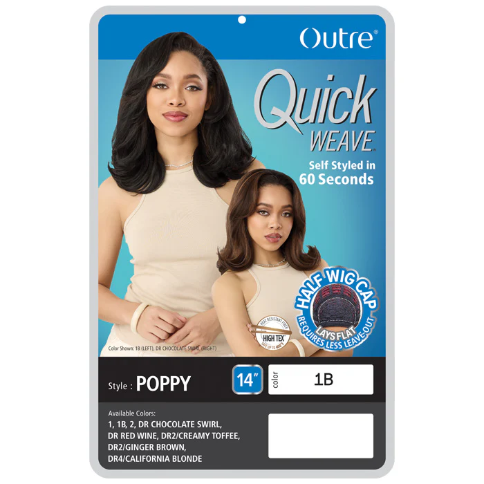 Outre Quick Weave Half Wig - POPPY - Image 5