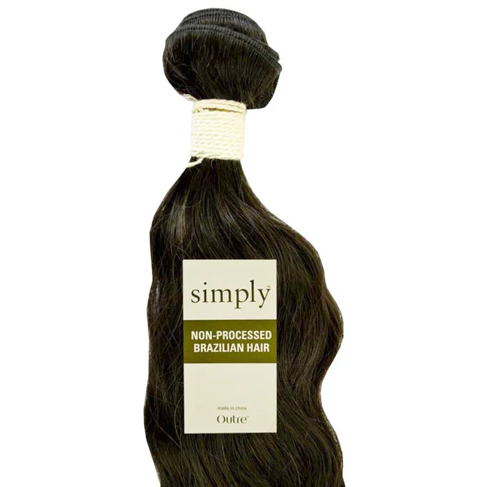 Outre Simply Non Processed Human Hair Weave BRAZILIAN NATURAL WAVE 10" - 30" - Image 2