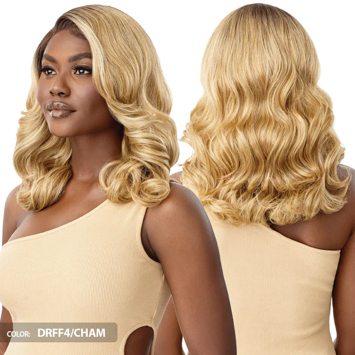 Outre Sleek Lay  5" Deep C-Part HD Lace Front Wig - FLARA - Image 3