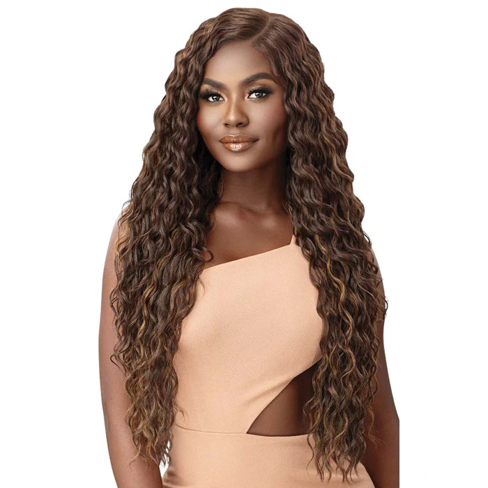 Outre Sleeklay Part Synthetic HD Lace Front Wig - ASMARA - Image 2