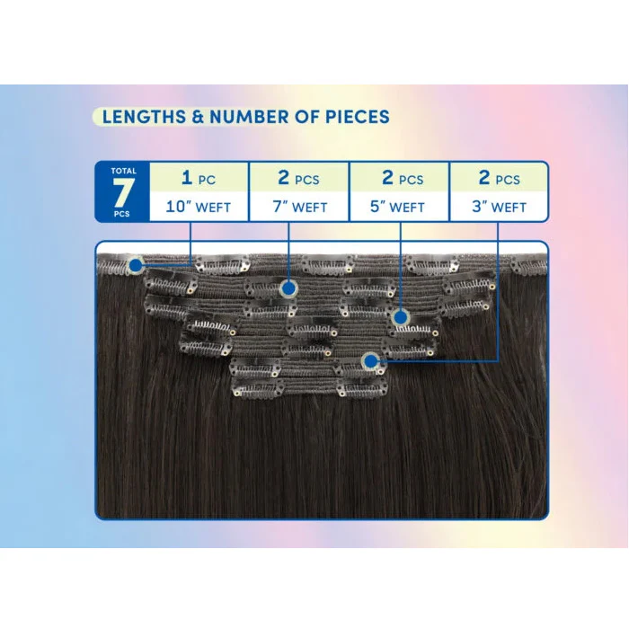 Outre SunRae 7 Clip-In Weave - BODY WAVE 20" - Image 6
