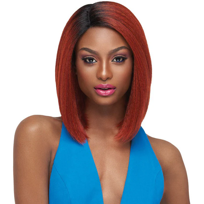 Outre Synthetic Swiss Lace L Parting Lace Front Wig - ISSA - Image 2