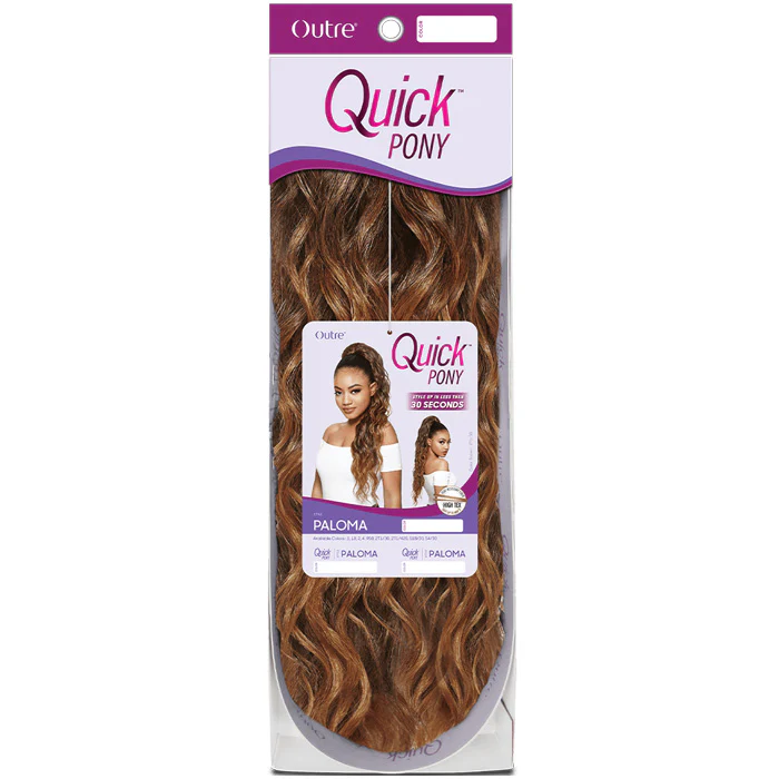 Outre Synthetic Hair Ponytail Quick Pony PALOMA - Image 4