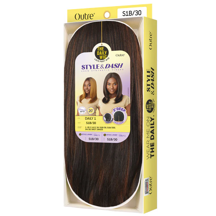Outre The Daily Wig Style & Dash 3" Deep Lace Part Wig - DAILY 1 - Image 4