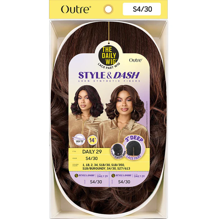 Outre The Daily Wig Style & Dash Glueless Lace Part Wig - DAILY 29 - Image 5