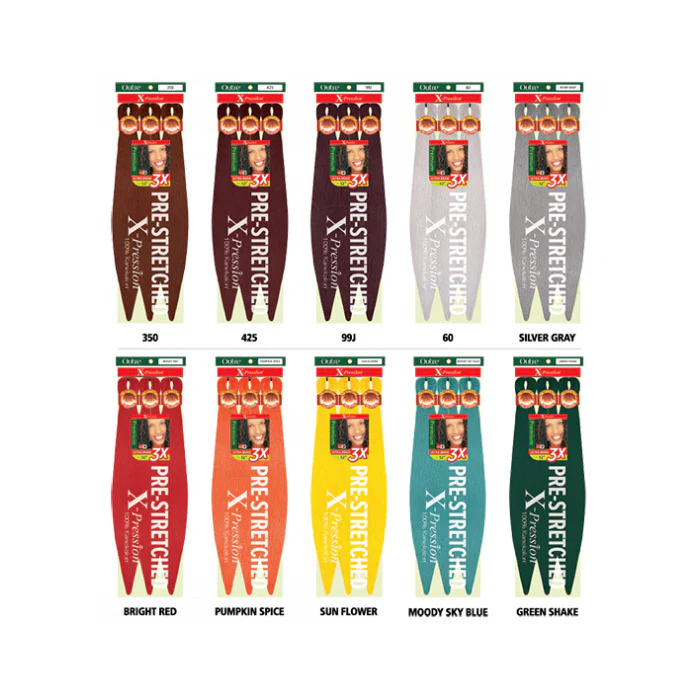 Outre X-Pression Pre-Stretched Crochet Braid - ULTRA BRAID 3X 42" - Image 4
