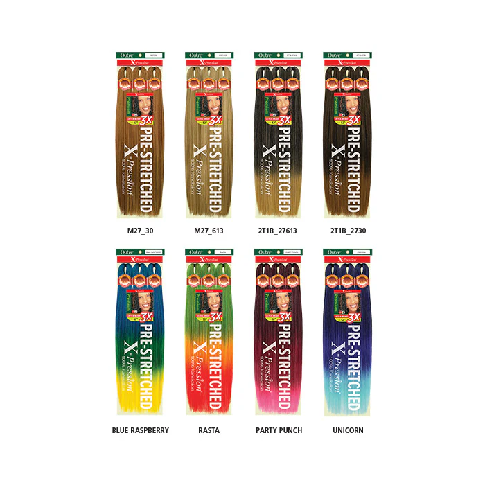 Outre X-Pression Pre-Stretched Crochet Braid - ULTRA BRAID 3X 42" - Image 7