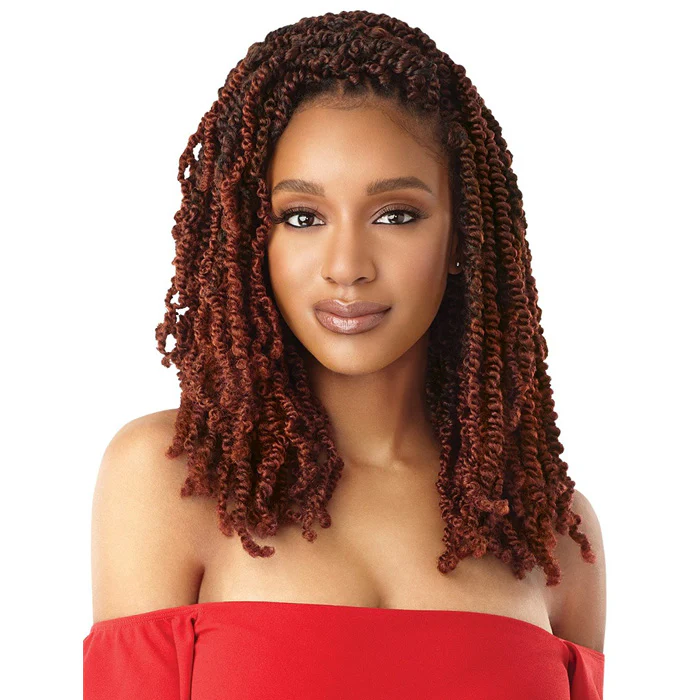 Outre X-Pression Twisted Up Crochet Loop Braid - WAVY BOMB TWIST 12"/18"/24"