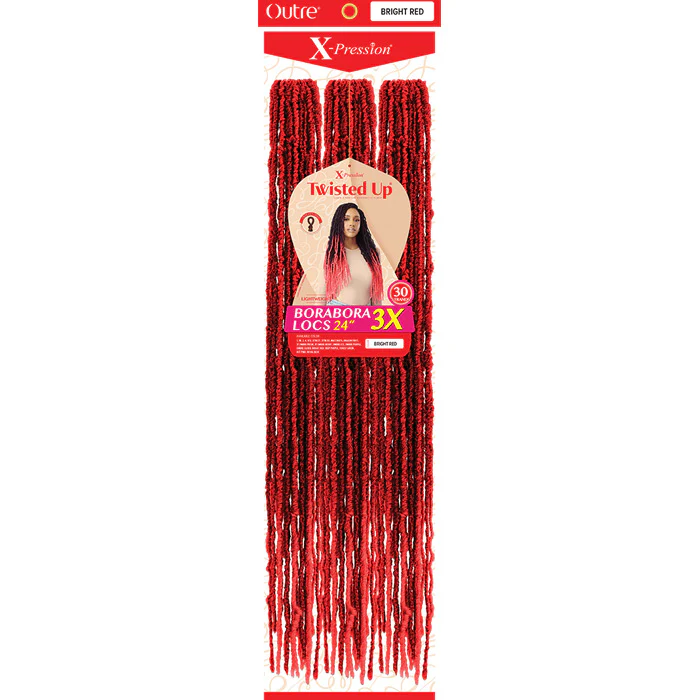 Outre X-Pression Twisted Up Crochet Loop Braids - BORABORA LOCS 24" 3X - Image 12