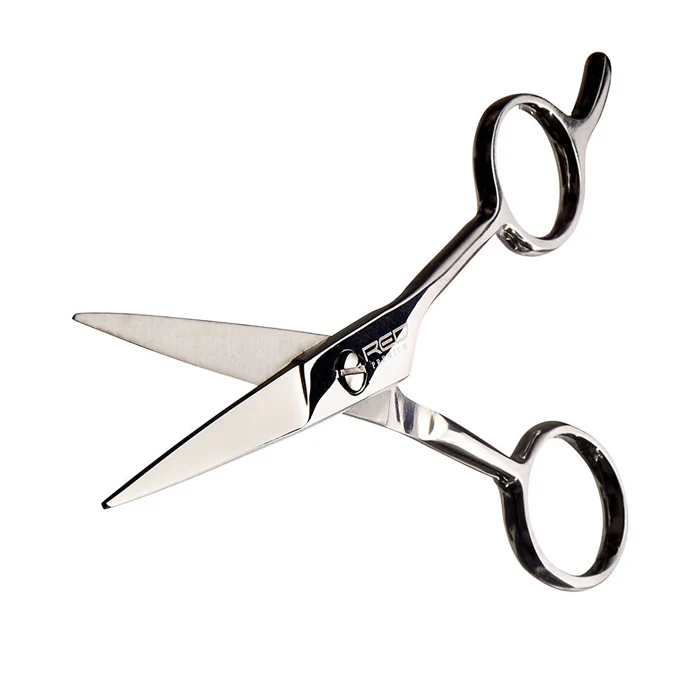 Red Premium Stainless Steel - STRAIGHT HAIR SHEAR 5 1/2" / 6 1/2" / 7 1/2" - Image 4