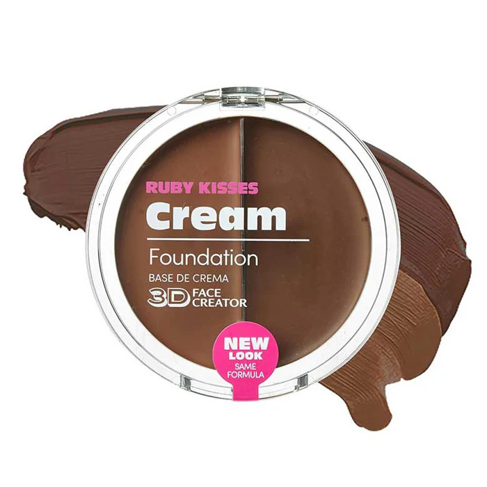 Ruby Kisses 3D Face Creator Duo Foundation & Concealer Buildable Coverage - FOUNDATION CREAM - Image 3