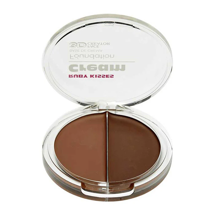 Ruby Kisses 3D Face Creator Duo Foundation & Concealer Buildable Coverage - FOUNDATION CREAM - Image 4