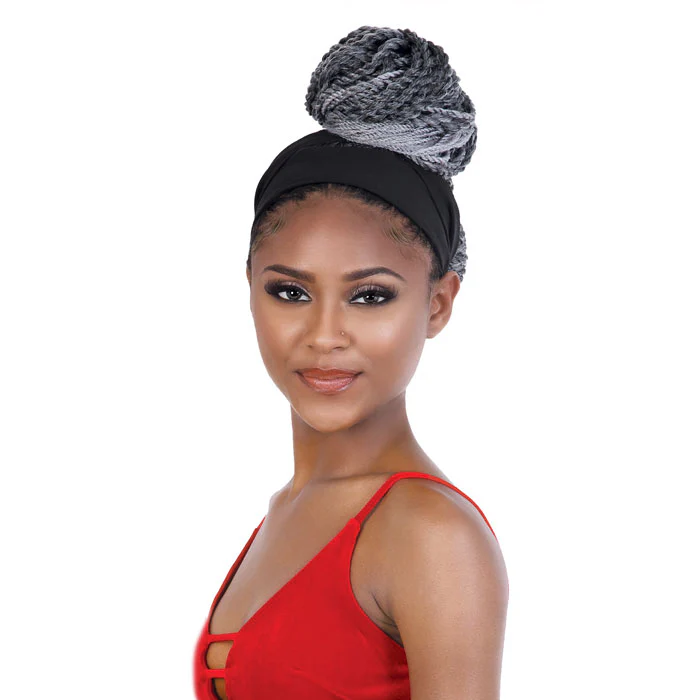 Seduction Quick Wrap with Headband Wig - WRAP.SN36W 36" TWIST STYLE - Image 2