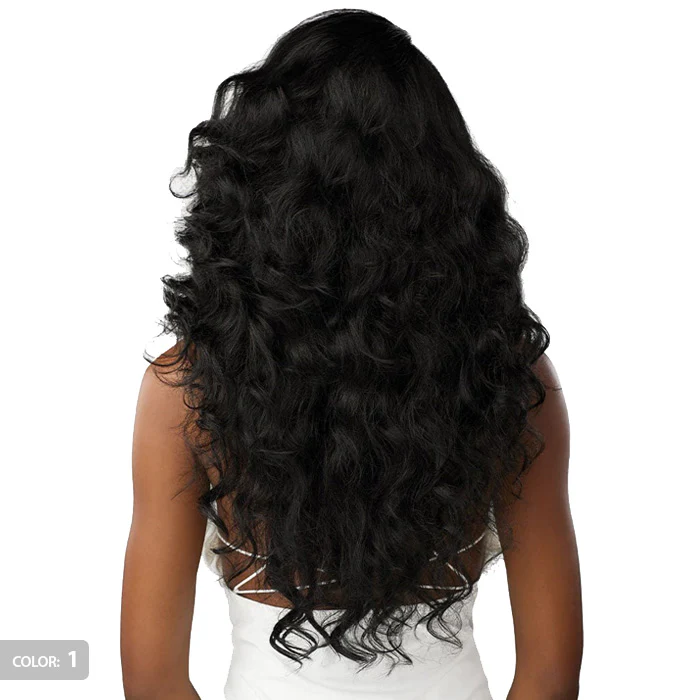 Sensationnel Bare Lace Glueless Human Hair Blend 100% Full Lace Wig - FULL LACE UNIT 4 - Image 5
