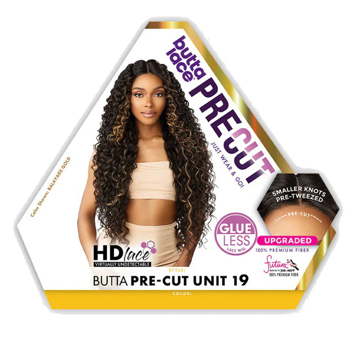 Sensationnel Butta Lace Glueless HD 5" Deep Center Lace Part Wig - BUTTA PRE-CUT UNIT 19 - Image 5
