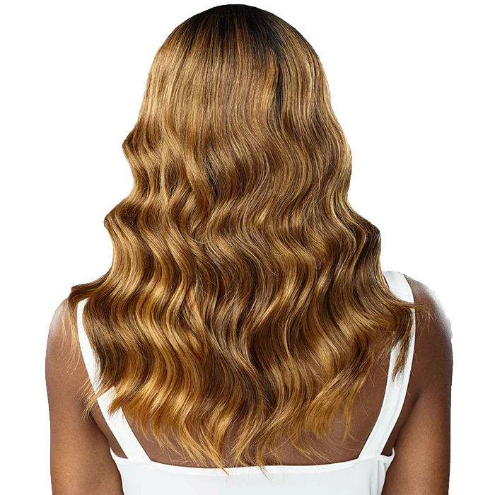 Sensationnel Butta Lace Human Hair Blend 5" Deep Parting HD Lace Front Wig - BEACH WAVE 20 - Image 5