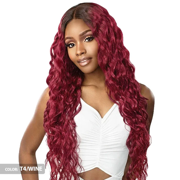 Sensationnel Butta Lace Human Hair Blend HD 5" Deep Parting Lace Front Wig - LOOSE CURLY 32 - Image 2
