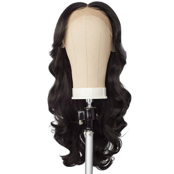 Sensationnel Butta Lace Human Hair Blend HD 5" Deep  Parting Lace Front Wig - VOLUME CURL 22" - Image 8