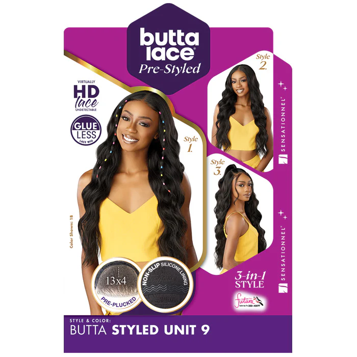 Sensationnel Butta Lace Pre-Styled Glueless 13x4 HD Lace Front Wig - BUTTA STYLED UNIT 9 - Image 5