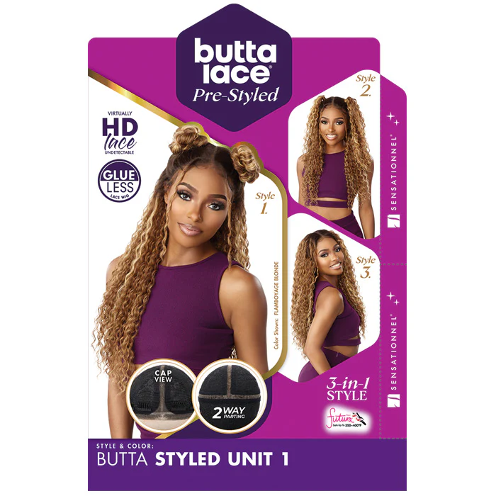 Sensationnel Butta Lace Pre-Styled Glueless HD Lace Front Wig - BUTTA STYLED UNIT 1 - Image 7
