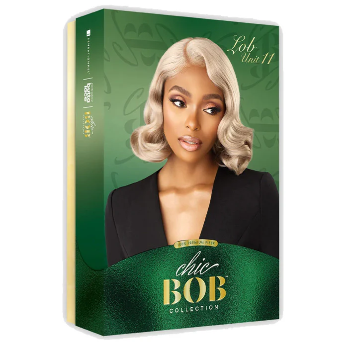 Sensationnel Chic Bob Butta Lace Glueless 5" Deep Lace Part Wig - LOB UNIT 11 - Image 7