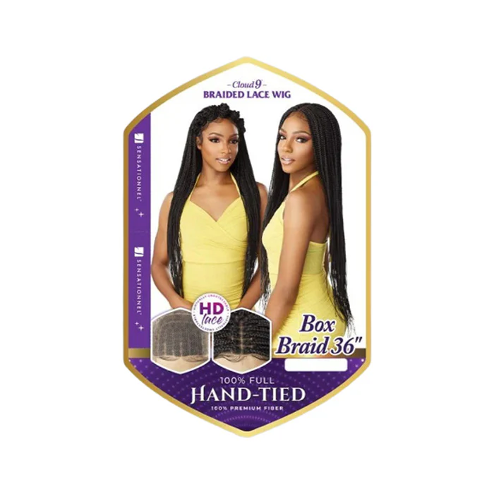 Sensationnel Cloud 9 100% Full Hand Tied Lace Wig - BOX BRAID 36 - Image 5