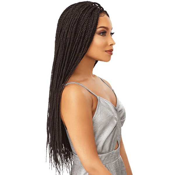 Sensationnel Cloud 9 Synthetic 4x4 Part Swiss Lace Wig BOX BRAID SMALL - Image 4