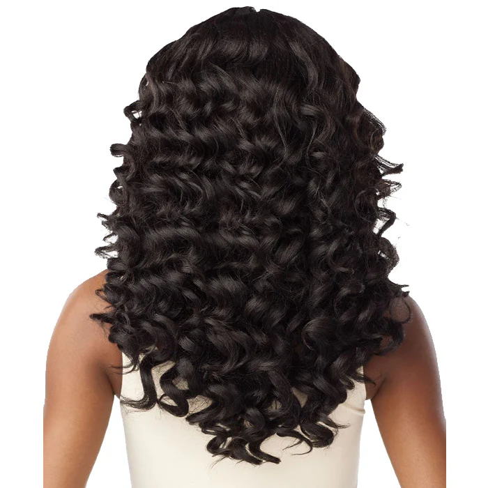 Sensationnel Curls Kinks & Co Glueless Textured HD Lace Front Wig - Y-PART KINKY WAND CURL 20" - Kinky Edges - Image 3