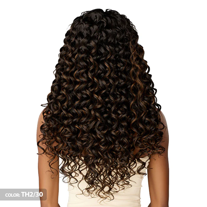 Sensationnel Curls Kinks & Co Textured Clip-Ins Weave - 9 PCS TREND SHIFTER 18" - Image 4
