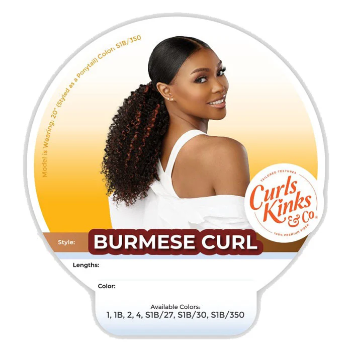 Sensationnel Curls Kinks & Co Weave - BURMESE CURL 14"/20" - Image 6