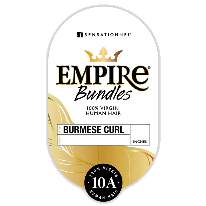 Sensationnel Empire Bundles 100% Virgin Human Hair 10A Weaves - BURMESE CURL - Image 8
