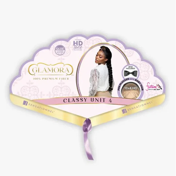 Sensationnel Glamora Glueless HD 13x4 Pre-Styled Lace Frontal Wig - CLASSY UNIT 4 - Image 7